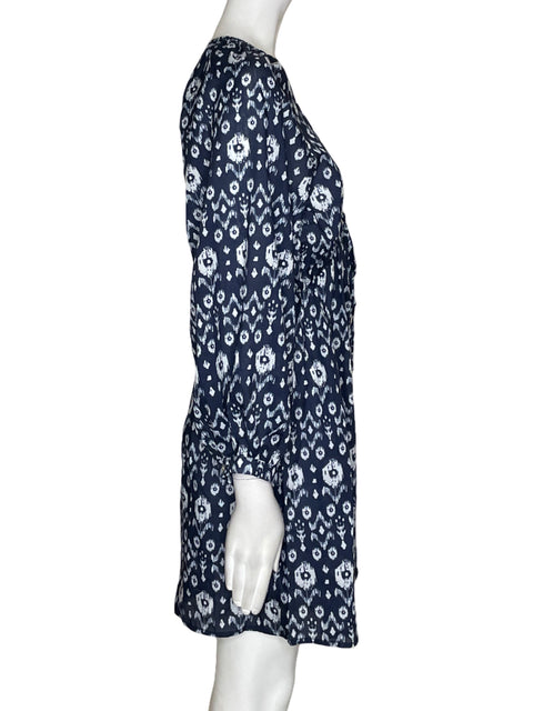 Romper Love M Manga larga Estampado Azul - Talla S