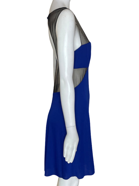 Vestido Bcbg Mini Azul - Talla M