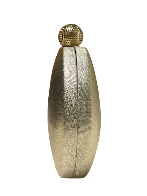 Cartera Tesoro Tps Brillo Texturizado Beige - Talla U