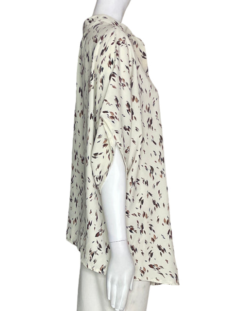 Blusa Tesoro Tps Estampado Beige - Talla XL