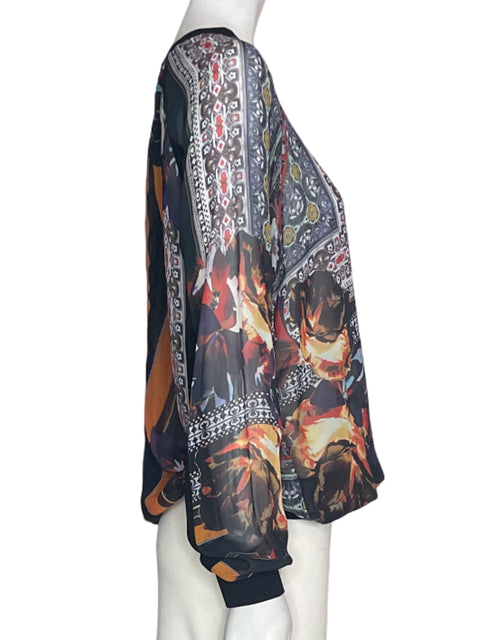 Blusa Clover Canyon Estampado Cuello redondo Negro - Talla L