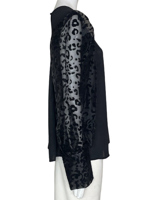 Blusa Tesoro Tps Liso Abullonado Negro - Talla L