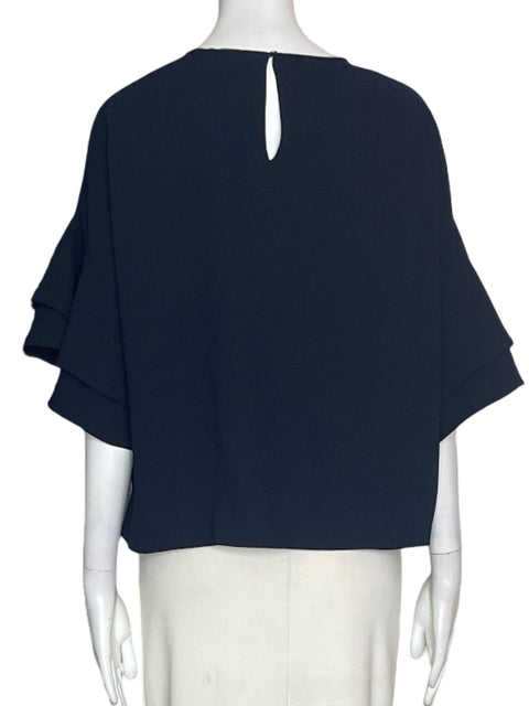 Blusa Zara Liso Negro - Talla L