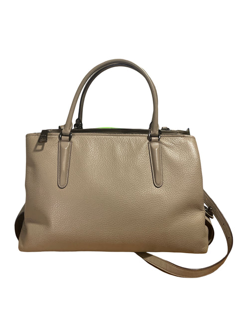 Cartera Coach Cuero Beige - Talla U