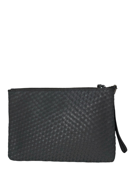 Cartera Tory Burch Texturizado Gris - Talla U