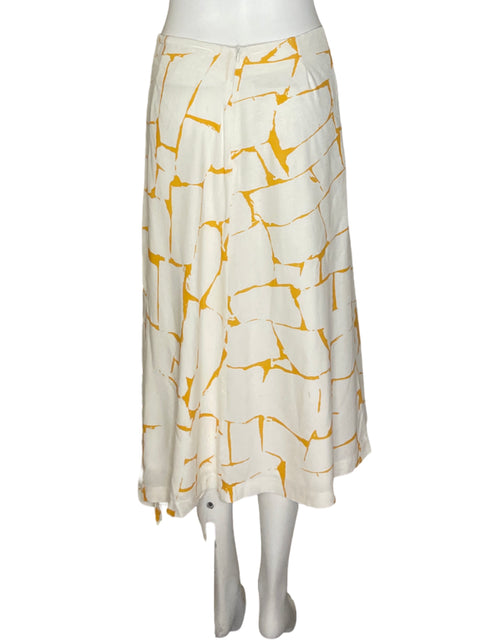 Falda Tesoro Tps Corte a Figuras asimetricas Amarillo - Talla S