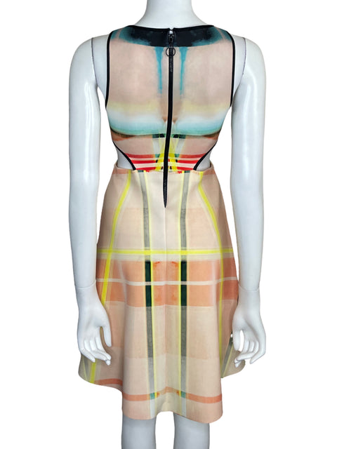 Vestido Clover Canyon Midi Cut-out Naranja - Talla S