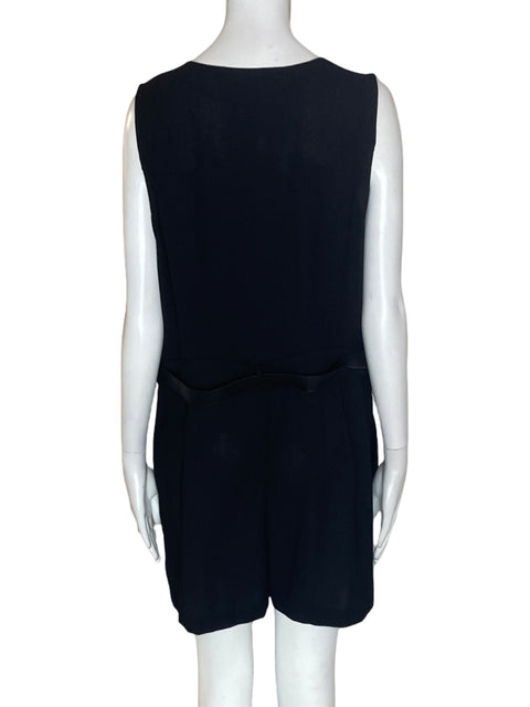 Romper Zara Liso Sin mangas Negro - Talla XL