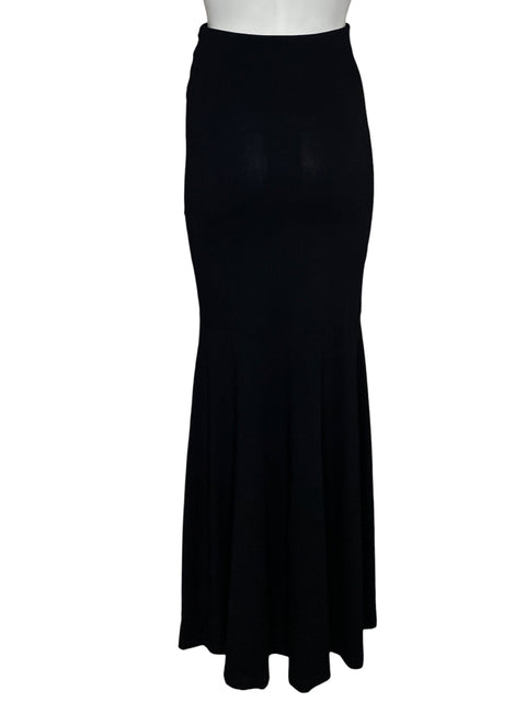 Falda Studio F Maxi Fluida Negro - Talla 2