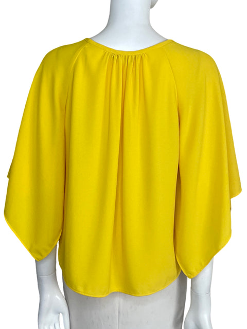 Blusa Zara Mangas fluidas Amarillo - Talla M