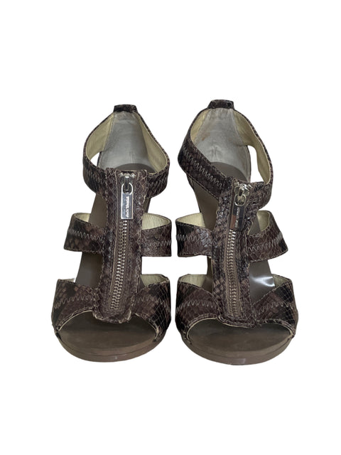 Tacón Michael Kors Berkley Marrón - Talla 8