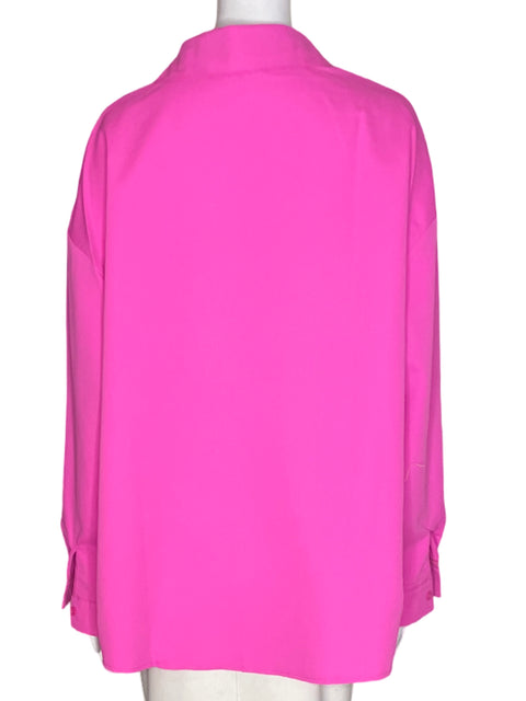 Blusa Tesoro Tps Manga larga Botones Rosado - Talla L