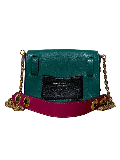 Cartera Marc Jacobs Hip Shot Bit Bag Mini Verde - Talla U