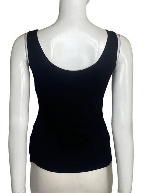 Top Cache Lentejuelas Tank Azul - Talla S