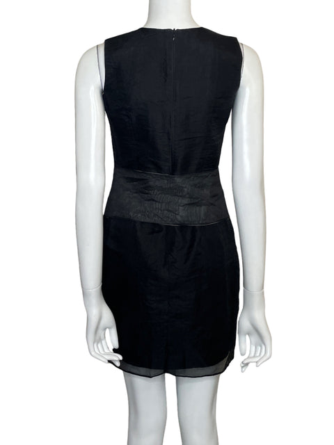 Vestido Ketty Tinoco Mini Sin mangas Negro - Talla S