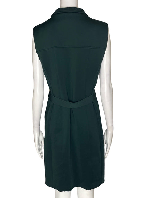 Vestido Tommy Hilfiger Sin mangas Fajon Verde - Talla 14