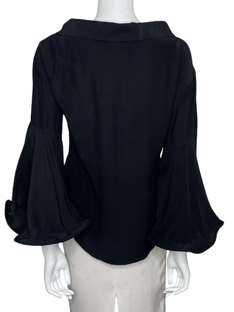 Camisa Andrés Otalora Tulipán Negro - Talla 8