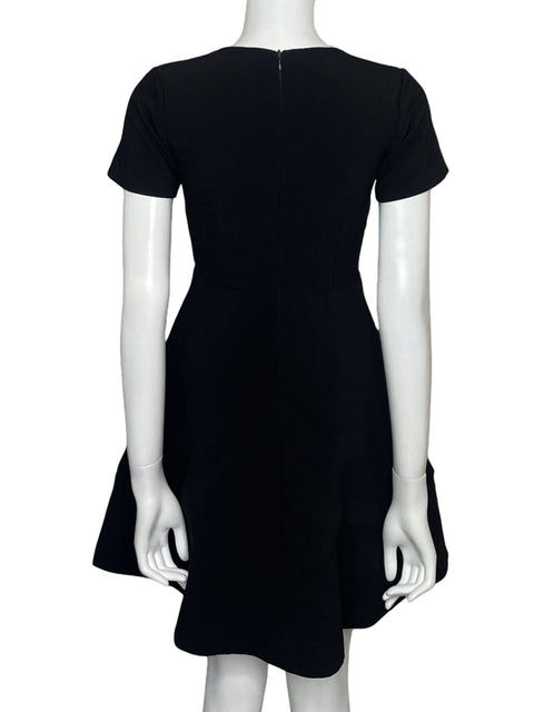 Vestido Ink Midi Acampanado Negro - Talla S