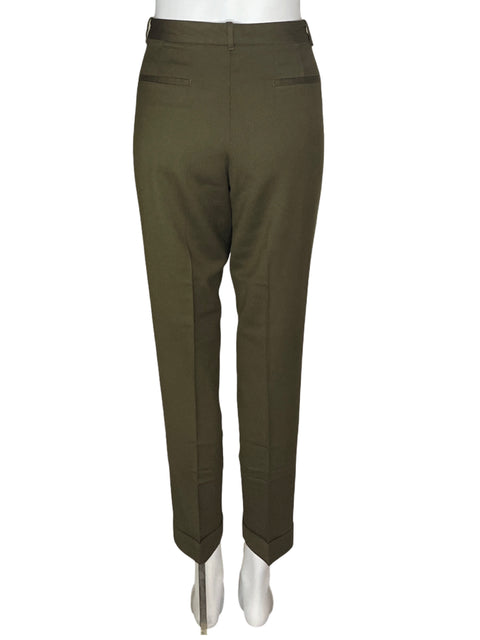 Pantalón Massimo Dutti Recto Bolsillo Marrón - Talla 40