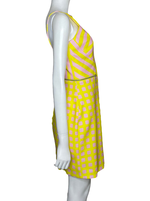 Vestido Regina Salomão Mini Cobertor removible Amarillo - Talla 36