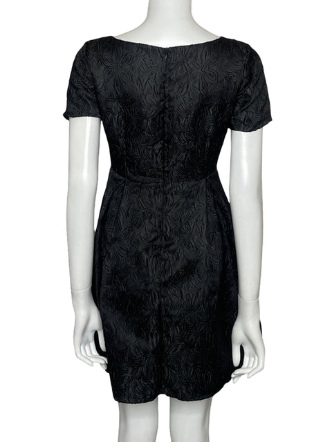 Vestido Ink Pinzas Mini Negro - Talla S