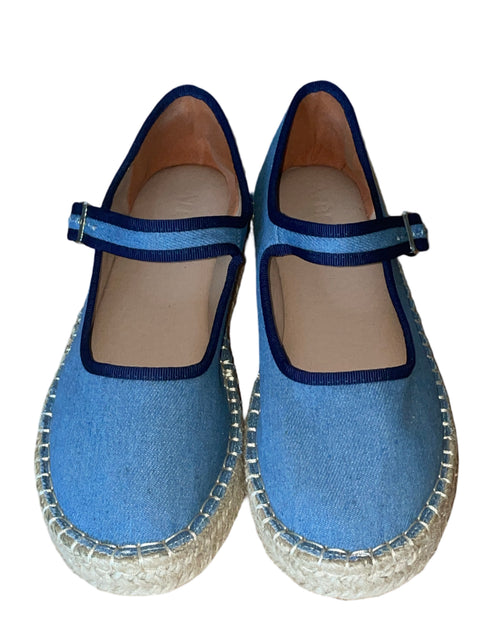 Sandalia Atbell Tacón bajo Azul - Talla 35