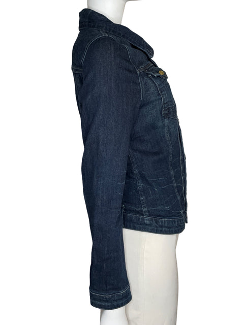 Chaqueta Staff Jeans & Co Denim Bolsillos Algodón Azul - Talla L