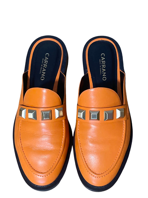 Mocasín Carrano Tacón bajo Naranja - Talla 38