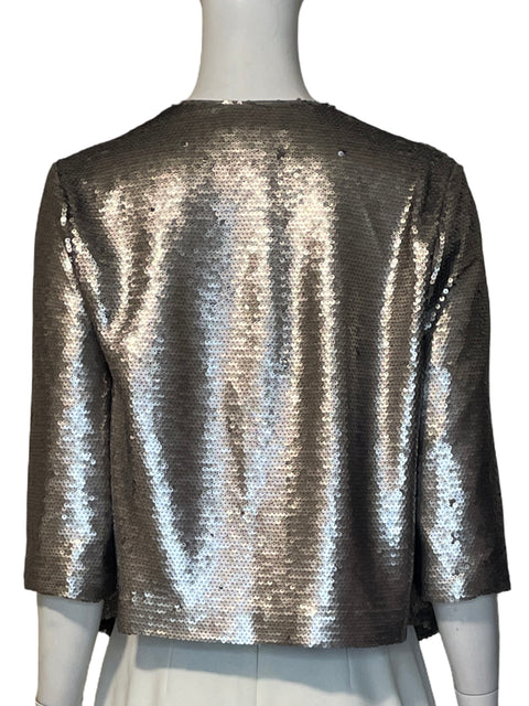 Chaleco Forever 21 Brillo Dorado - Talla M