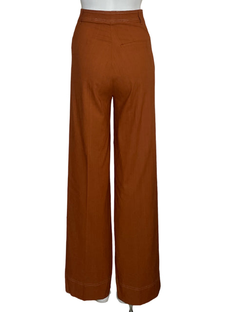 Pantalón Oasis Recto Naranja - Talla 4