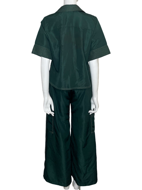 Set Edda Gonzalez Cargo Verde - Talla S