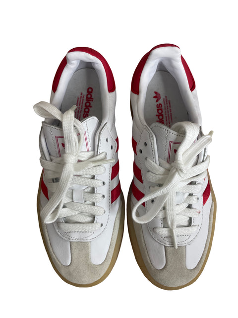 Zapatilla Adidas Samba Bajas Cordones Blanco - Talla 5.5