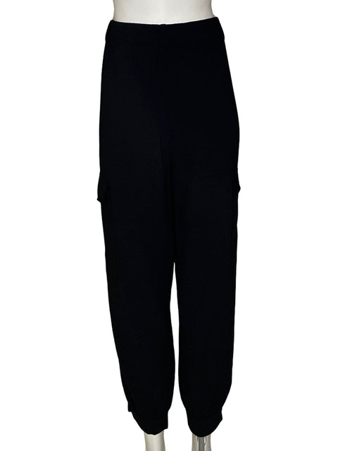 Pantalón Zara Cargo Negro - Talla L