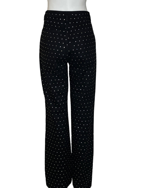 Jean Weworewhat Brillo Negro - Talla 8