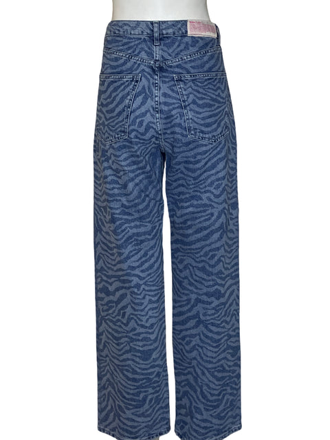Jean Bimba Y Lola Estampado Azul - Talla 40