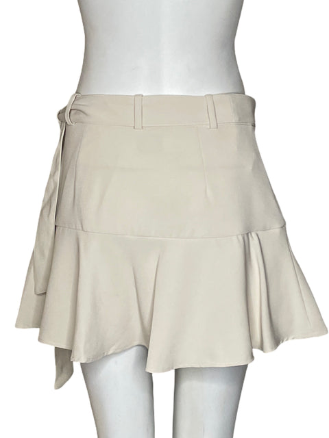 Falda Zara Vuelos Beige - Talla M