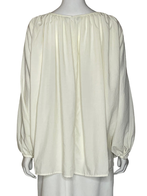 Blusa Urban Revivo Manga larga Beige - Talla 38