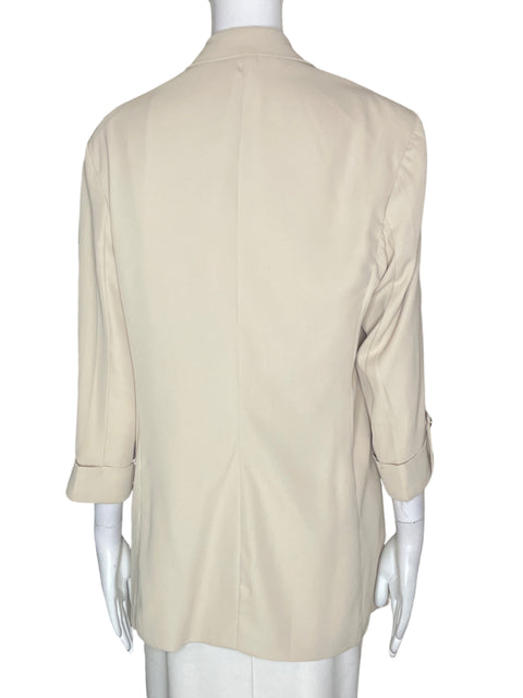 Chaqueta Milk & Honey Liso Manga larga Beige - Talla L