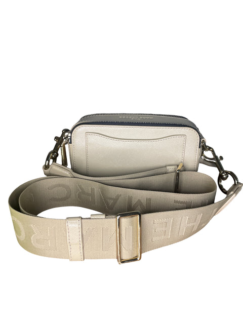 Cartera Marc Jacobs The Snap Shot Beige - Talla U