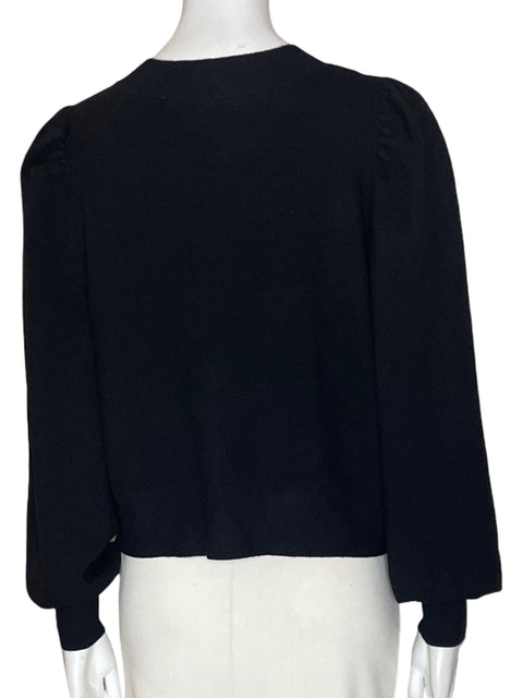 Blusa Express Abierto Cuello v Negro - Talla L