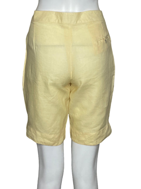 Short Ketty Tinoco Bermuda Amarillo - Talla 8