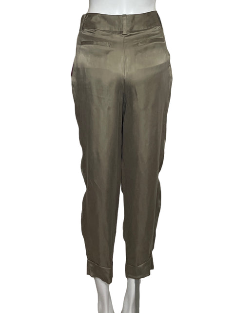 Pantalón Alice + Olivia Pinzas Marrón - Talla 2