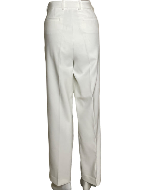 Pantalón Anne Klein Trouser Recto Blanco - Talla 14