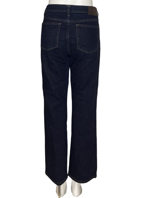 Pantalón Ralph Lauren Wide-leg Recto Azul - Talla 10