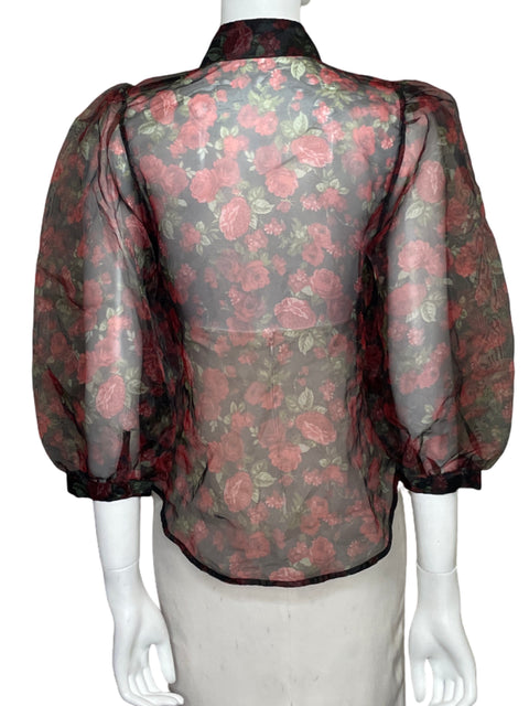 Camisa Tesoro Tps Floral Negro - Talla M