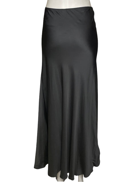 Falda Wild Fable Satinado Maxi Gris - Talla S