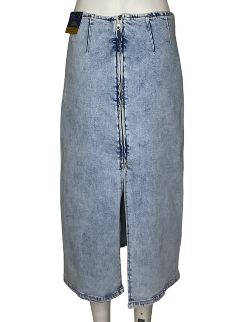 Falda Most Wanted Jean Midi Azul - Talla 8