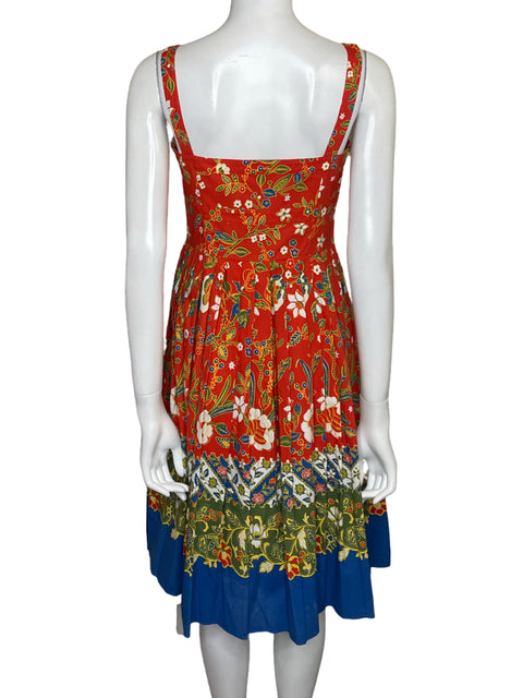 Vestido Tory Burch Dayton Naranja - Talla 4