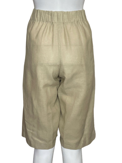 Bermuda Madre Tierra Cinturón ajustable Beige - Talla U