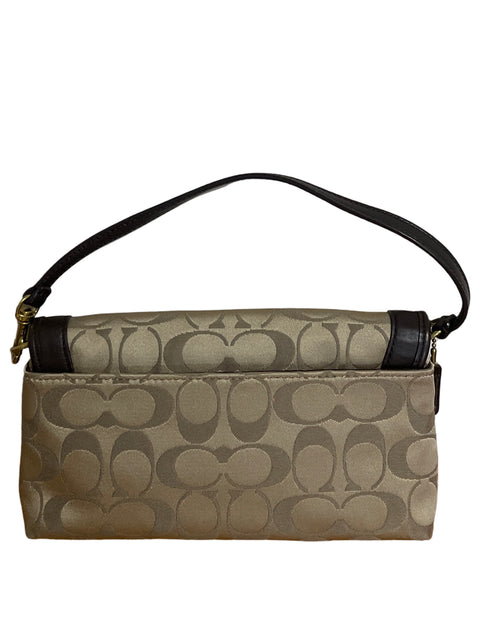 Cartera Coach Legacy Signature Marrón - Talla U